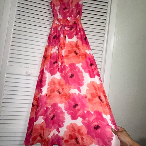 Ny Collection Petite,Maxi Dresses,Floral Dress,size PM - Picture 9 of 9